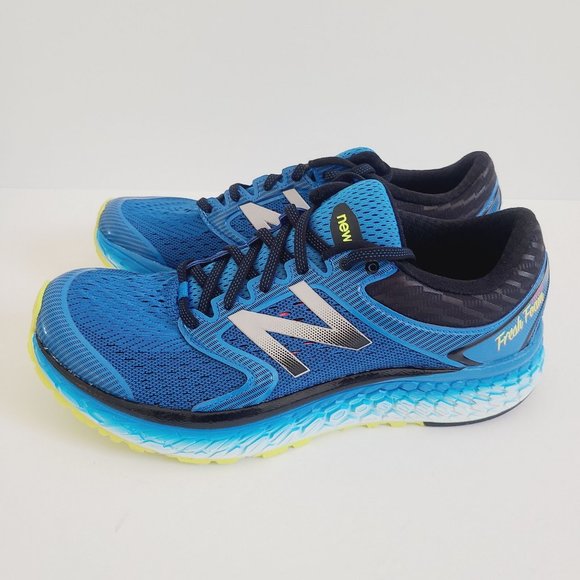 NEW New Balance 1080v7 Running Shoes M1080BY7 Size 9.5 2E Electric Blue